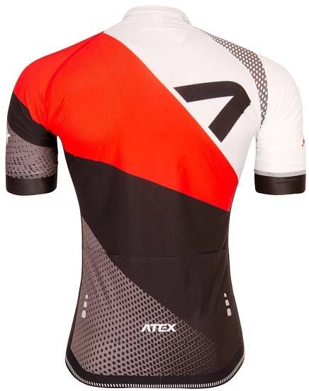 Cyklo dres REVOLT RED lepený | ATEX Sportswear