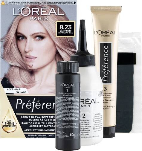 L'Oréal Paris Barva na vlasy Récital Préférence Odstín: 8.23 Shimmering Rose
