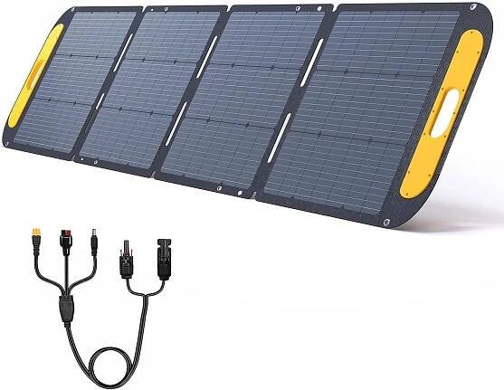 SOLÁRNÍ PANEL 220W VTOMAN PRO KEMPING, AKUMULÁTOROVÝ TURISTICKÝ KARAVAN