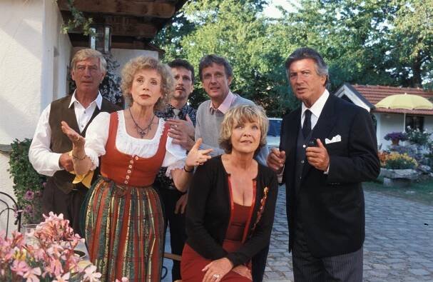 Svatba na venkově - Z filmu - Siegfried Rauch, Ilse Neubauer, Stefan Reck, Mathieu Carrière, Gila von Weitershausen, Pierre Brice