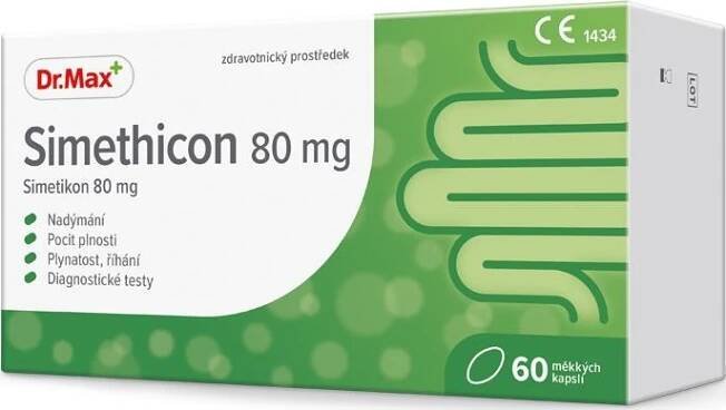 Dr. Max Simethicon 80 mg 60 cps. od 129 Kč