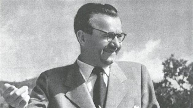 Klement Gottwald jako prezident republiky (z knihy Českoslovenští prezidenti,...