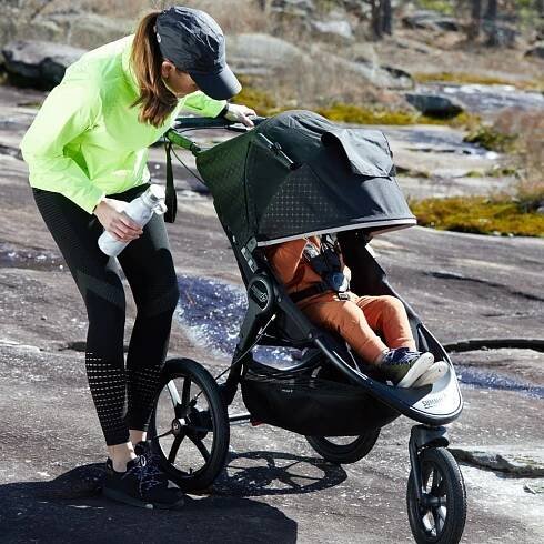 Baby Jogger Summit X3 Sportovní kočárek Single - Midnight Black