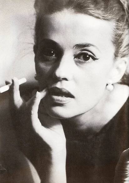 Jeanne Moreau fotka