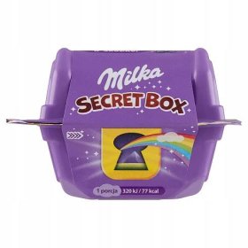 čokoláda mléčná Milka Secret Box 14,4 g EAN (GTIN) 57027890