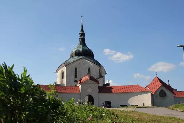Santiniho klenot na Zelené hoře je nejčastějším cílem turistů na Vysočině