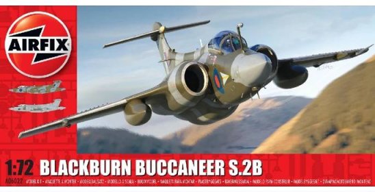 Airfix Blackburn Buccaneer S.2 RAF (1:72) | RC AUTA - TAMIYA - PLASTIKOVÉ MODELY - BARVY