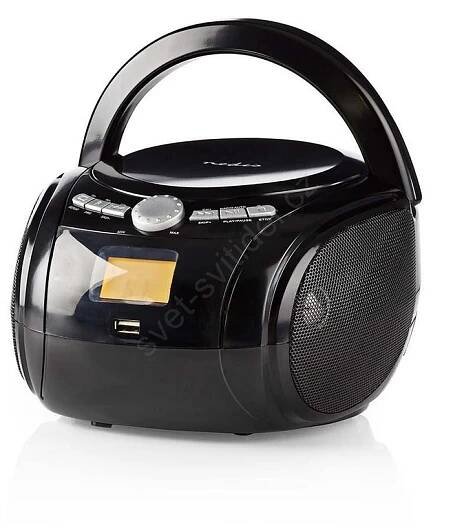 Bluetooth hudební přehrávač 9W/CD/FM/USB/Aux