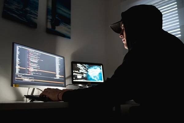 počítačový hacker kybernetický útok - ransomware - stock snímky, obrázky a fotky