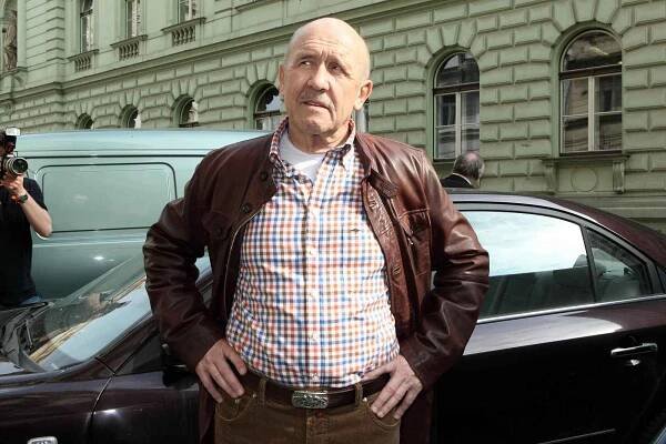 Petr Nárožný přišel na kus řeči a popřát oslavenci