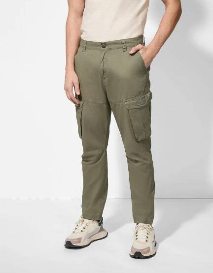 Cargo kalhoty - zelena - Takko Fashion