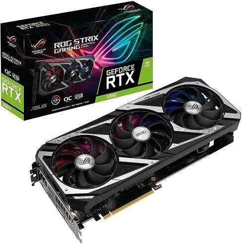 ASUS GeForce ROG STRIX RTX 3060 (90YV0GC2-M0NA00)