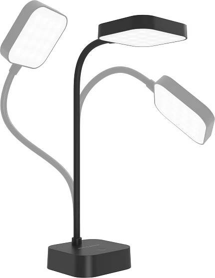 AlzaPower LLT-51WDB Led Table lamp 2W, černá
