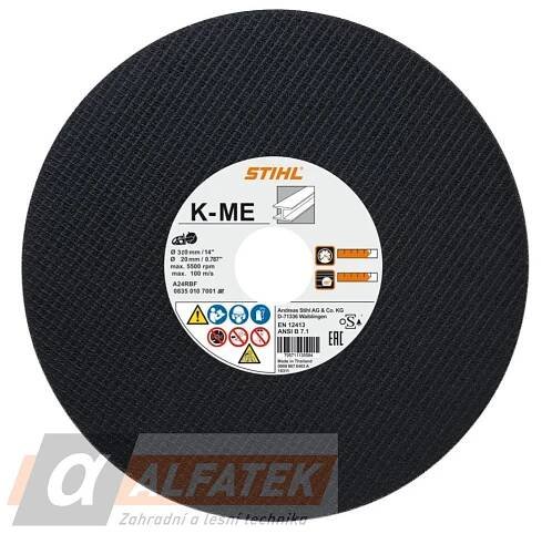 STIHL Rozbrušovací kotouč K-ME Ø 300 mm/12" (08350107000)