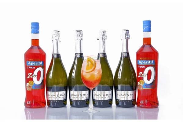 Nealko aperol set Aperitif Zero 2 x 1000 ml ⇒ 999 Kč - Nealkoholické osvěžení
