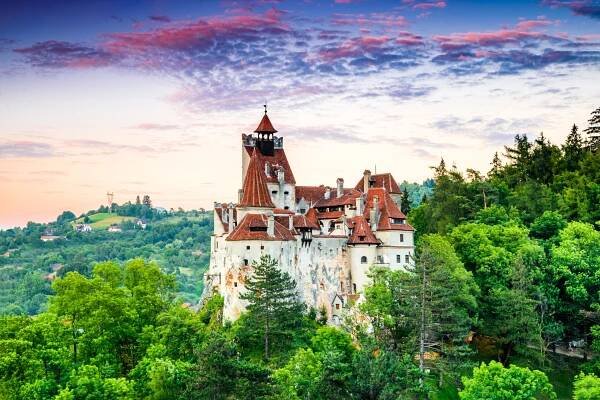 Hrad Bran v Rumunsku