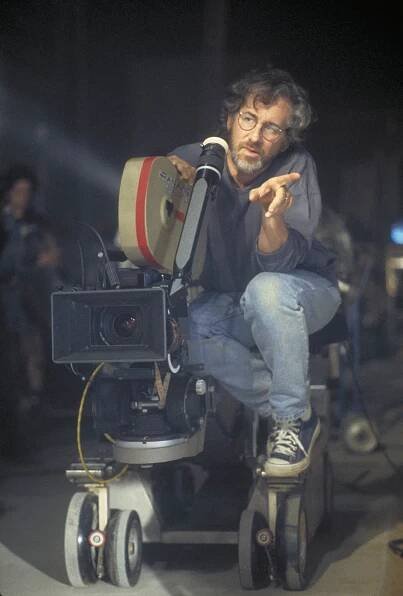 Steven Spielberg in Jurský park (1993)