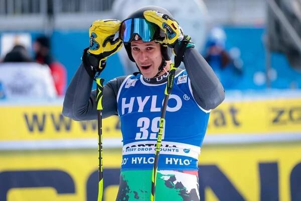 alpine ski race - 2023 Audi FIS Ski World Cup - Men s Super G Franzoso Matteo (ITA) during 2023 Audi FIS Ski World Cup