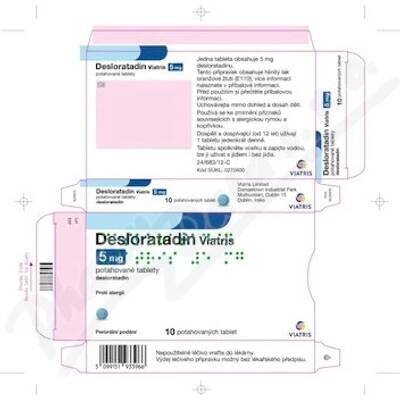 Desloratadin Viatris 5mg tbl.flm.10