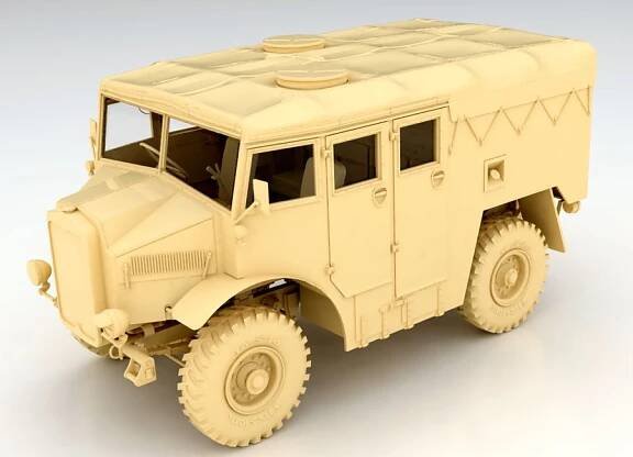 Mirror-models, plastic models and accessories in scale | 1/35 British Morris C8 Quad Mk III No.5