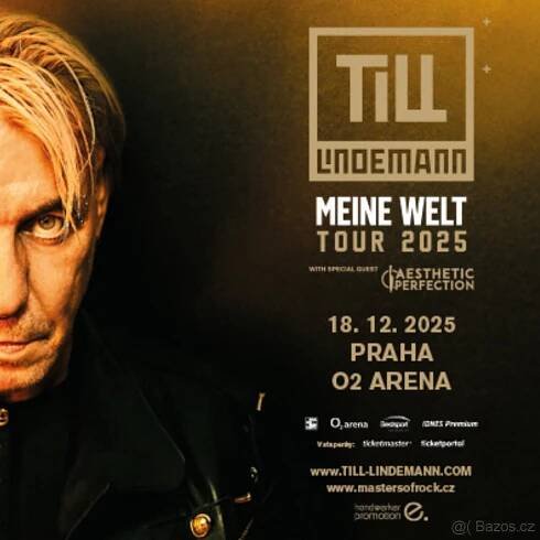 TILL LINDEMANN, VIP KLUBOVÉ PATRO 18.12.2025 O2 ARENA - Praha 9