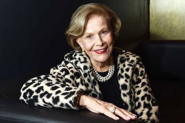 Actress Nancy Olson attends a Q&A of the 70th Anniversary Screening of "Sunset Boulevard" at the TCL Chinese 6 Theatres on January 27, 2020 in Hollywood, California. 