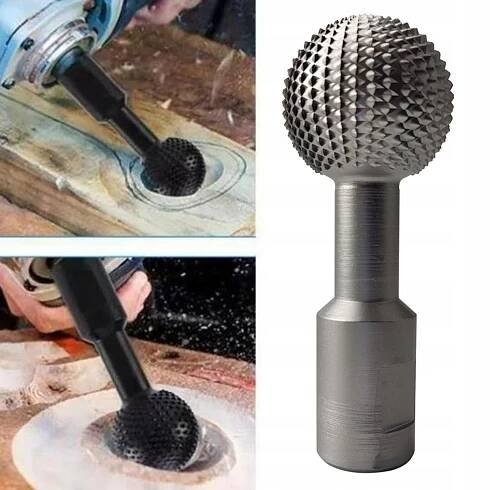 Kulový hoblík, kuličková vřetena, hoblík na dřevo Power Carving 14mm Druh napájení síťové