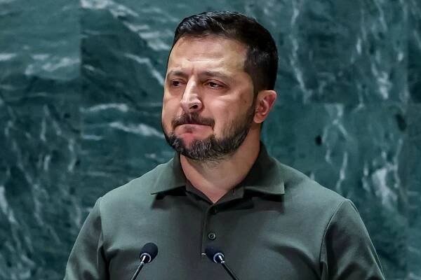 Ukrajinský prezident Volodymyr Zelenskyj