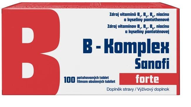 B-Komplex Sanofi forte 100 tablet