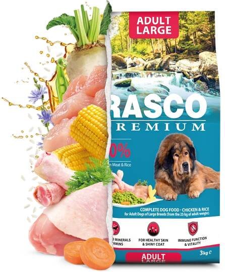 Granule pro psy Rasco Premium Adult Large 15kg | Super zoo