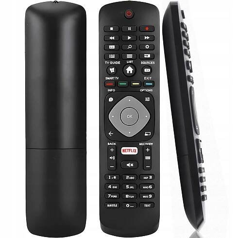 UNIVERZÁLNÍ DÁLKOVÝ OVLADAČ PRO TELEVIZOR TV SMART NETFLIX, NÁHRADA ZA PHILIPS CT-8037