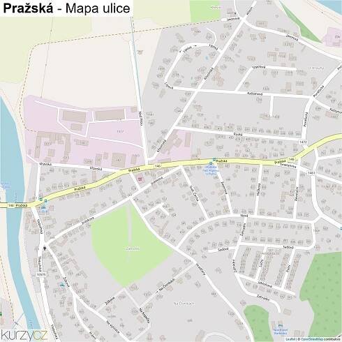 Pražská - mapy | Kurzy.cz