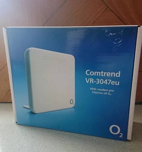 VDSL Modem Comtrend VR-3047-eu Pro Chytrou Siť O2