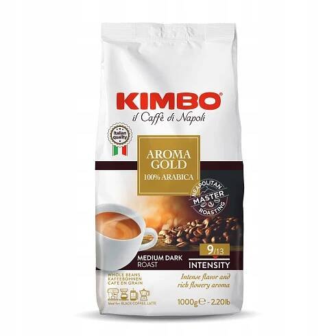 Káva zrnková Kimbo Aroma Gold 1 kg