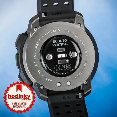 Suunto Vertical Titanium Solar Black | Hodinky-365.cz