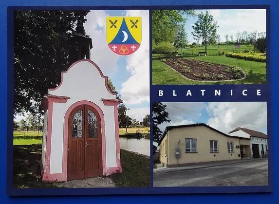 Blatnice, Třebíč  - Pohlednice místopis