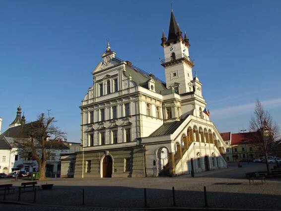 Uničov - Masarykovo náměstí - Náměstí