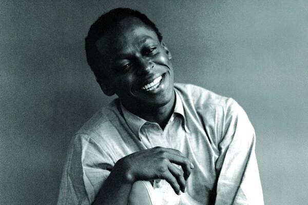 Miles Davis poses for a portrait, circa 1956.