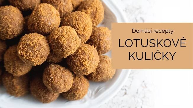 Lotuskové kuličky: Skvělé nepečené cukroví, které máte za chvilku hotové
