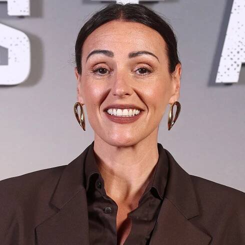 Suranne Jones puts trendy 2025 twist on a classic 80s power suit