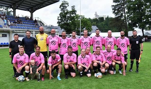 Fotbalisté Hluboké nad Vltavou oslavili sto let od vzniku klubu