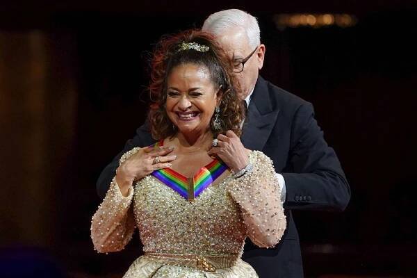 Debbie Allen and David M. Rubenstein, Chairman of The Kennedy Center