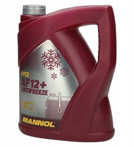 Chladicí kapalina Mannol Antifreeze AF12+ 5 litrů