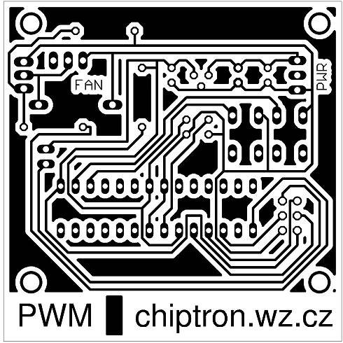 Aktualizace: PWM regulace pomocí ATMega8 / PWM regulation with ATMega8 - Chiptron.cz