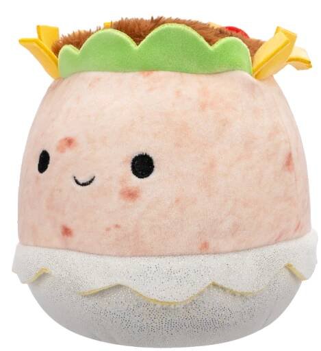Plyšový mazlíček Squishmallows 2v1 tacos Tex a burrito Bernardo | Bambule Království hraček
