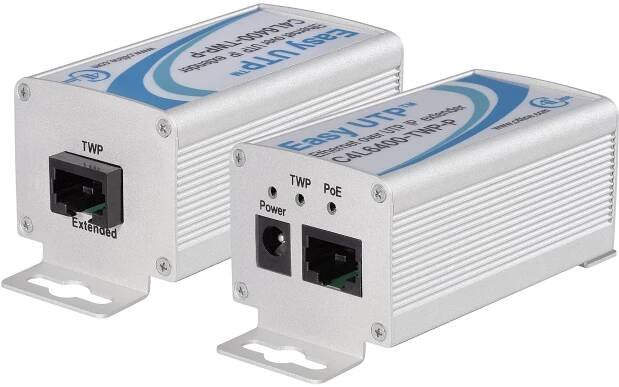 rozšíření sítě Renkforce dvoulinkový dosah (max.): 500 m s funkcí PoE 100 MBit/s