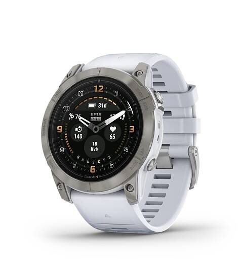 Garmin Epix PRO (Gen 2) Sapphire 51mm Titanium Whitestone
