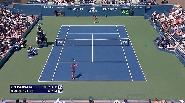 US Open: Karolína Muchová uspěla v derby s Lindou Noskovou - iDNES.cz