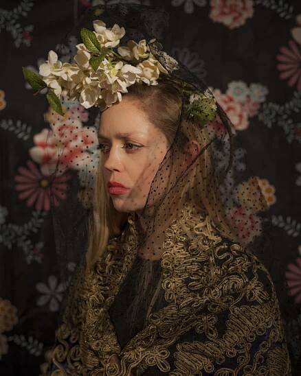 England, London, 28 Agust 2019 - Portrait of Louisa Hollway, British actress.