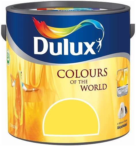 Dulux Colours of the World Barva na stěnu exotické kari; matná; 2,5 l